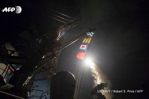 Ракетный удар США по Сирии