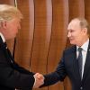 Трамп угодил в силки Путина (Президент России Владимир Путин и президент США Дональд Трамп на саммите G20 в Гамбурге. 7 июля 2017…) Президент России Вла…