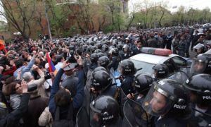 Беспорядки в Армении