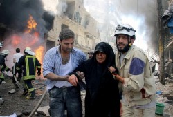 Алеппо под обстрелом