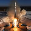 Запуск ракеты Союз-2…