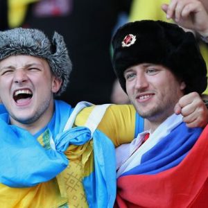 Украинцы и россияне