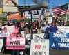 Апрель — месяц протестов в США против беспилотников. (видео)