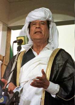 Брат-лидер Муаммар Каддафи