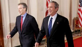 Джордж Буш и Тони Бл…