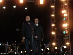 В.Путин и Д.Медведев…