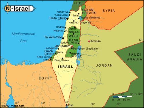 карта израиль египет…