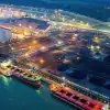 Пожар в Усть-Луге. Хроника событий на утро (Фото : albatrospilot.ru) Фото : albatrospilot.ru