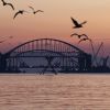 Путинский мост в Крым: больше символизма, чем перевозок (Установка автодорожной арки Крымского моста | © РИА Новости, Алексей Павлишак) Установка автодорожн…