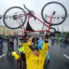Москва — преобразившийся город (Участники традиционного Московского велопарада, проходящего в рамках Единого дня велопарадов в Росси…) Участники традиционн…