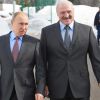 Путин и Лукашенко определились с Союзным государством и транзитом власти (На фото: президент России Владимир Путин и президент Белоруссии Александр Лукашенко (слева направо) …) На фото: президент Р…