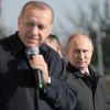 Китайские читатели: пусть Россия прикончит эту Турцию! (Президент Турции Реджеп Тайип Эрдоган и президент РФ Владимир Путин на церемонии запуска строительст…) Президент Турции Ред…