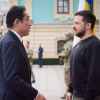 Унизительный визит премьер-министра Японии на Украину. И при чём тут Путин и Си (© Пресс-служба президента Украины / Зеленский Кисида) © Пресс-служба прези…