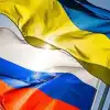 Разрушительные санкции, разные подходы к прекращению конфликта (© Фото : Открытые источники / флаги Украина Россия) © Фото : Открытые ис…